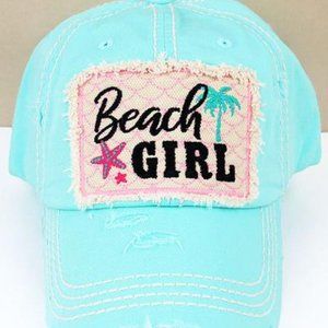 Beach Girl Baseball Cap